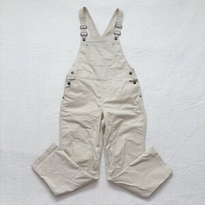 Stio‎ Women's Rivet Twill Overalls, Faded Oak (Sz M)